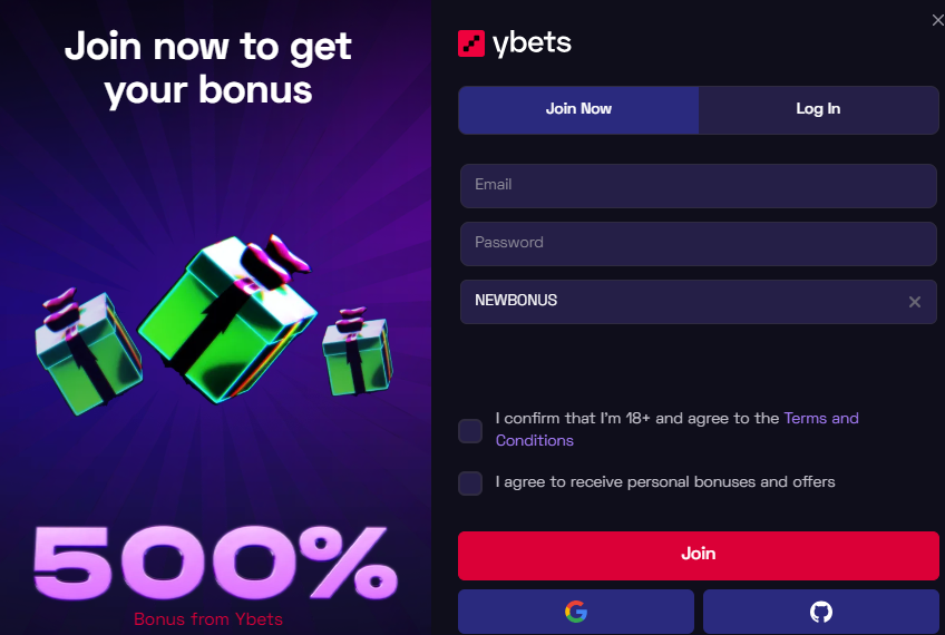Ybets Promo Code